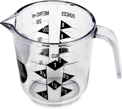 Chef Craft Select Plastic Measuring Cup, Clear