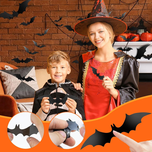 152_Pcs_Black_Bats_Big_Sizes_Halloween_Scary_Bats_for_Home_Window,Room_Decor_DIY_Halloween_Party_Supplies