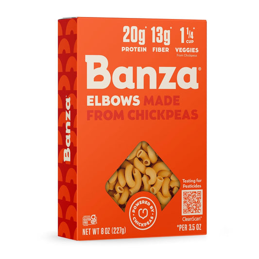 Banza_Elbows_Pasta_from_Chickpeas_-_Gluten_Free,_High_Protein,_and_Lower_Carb_Protein_Elbows_Chickpea_Pasta_-_8oz
