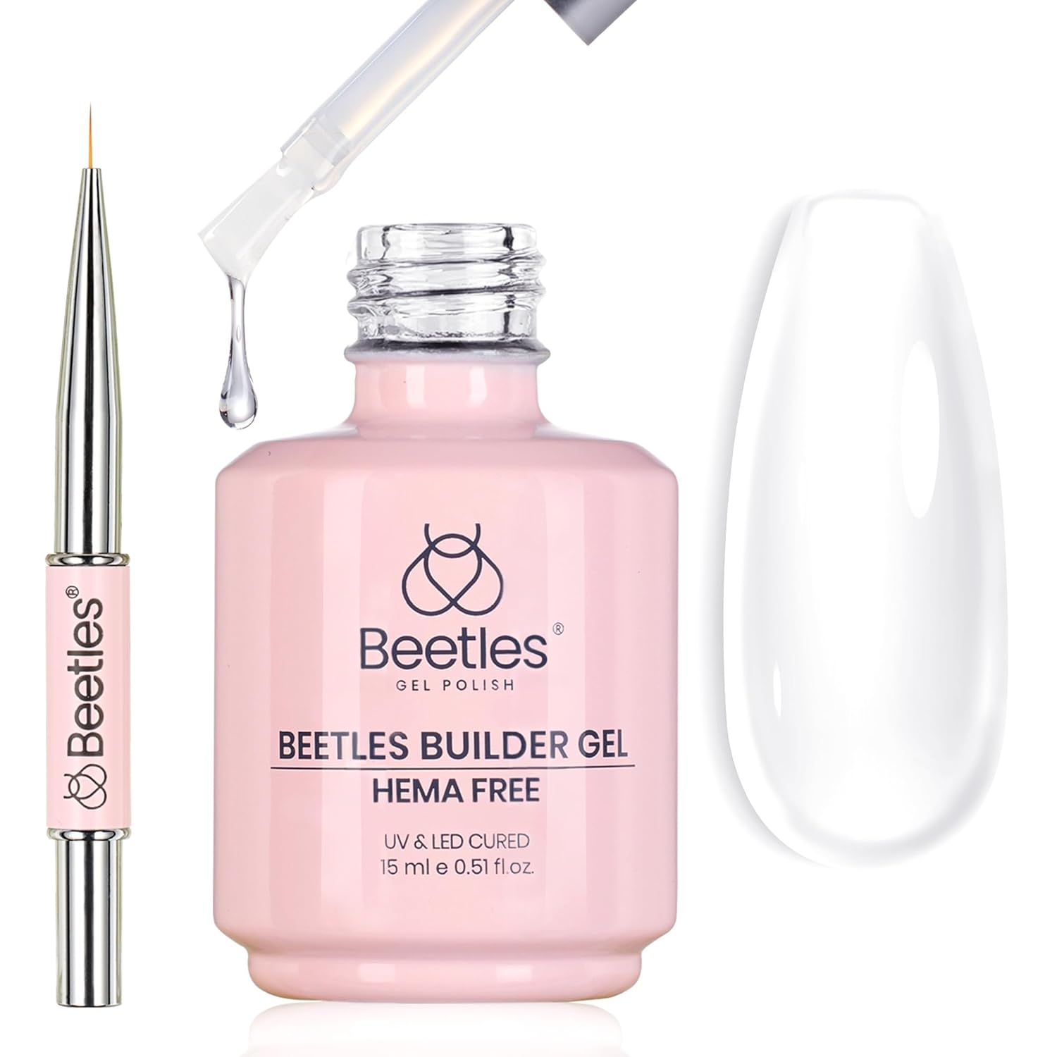 Beetles_Builder_Gel_HEMA-Free-Sheer_Breeze_0.5_oz_7_in_1_for_Building_Apex_Strengthening_Thickening_Extension_DIY_Salon_at_Home_for_Beginner_Sensitive_Nails,Clear_Builder_Nails_Gel_Kit,UV_Lamp_Needed