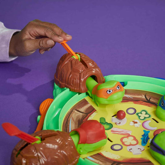 Hungry Hungry Hippos: Teenage Mutant Ninja Turtles Edition Game | Ages 4 and Up | 2 to 4 Players | Kids Board Games | Gifts for Preschoolers | Easter Gifts for Boys and Girls (Amazon Exclusive)