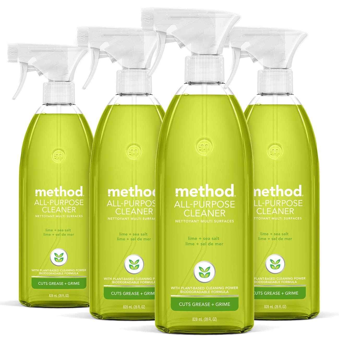 Method All-Purpose Cleaner Spray, French, Perfect for Most Counters, Tiles and More, 28 Fl Oz