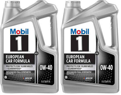 Mobil 1 Advanced Fuel Economy Full Synthetic Motor Oil 0W-20, 5 Quart