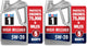 5 Quart (Pack of 2) - Full Synthetic High Mileage - 5W-20