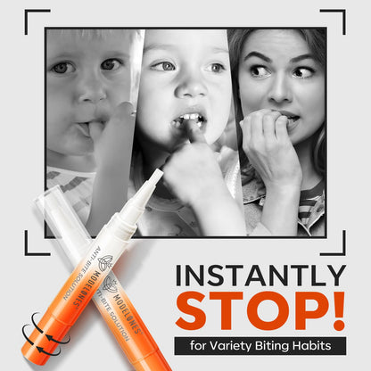 modelones_Nail_Biting_Treatment_for_Kids_Stop_Biting_Pen_Bitter_Nail_Biting_Prevention_for_Kids_Thumb_Sucking_Deterrent_Quick_Dry_No_Bite_Nail_Polish_Nail_Repair_for_Damaged_Nails_Care_0.24_Fl_Oz