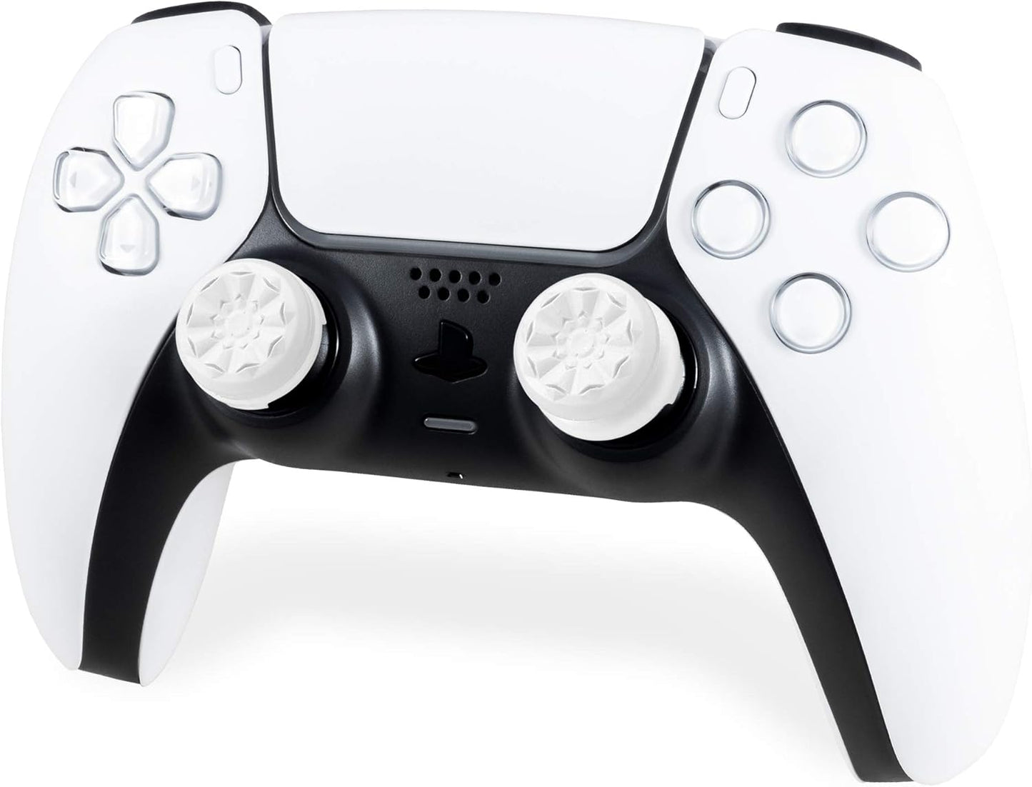 KontrolFreek_FPS_Freek_Galaxy_White_for_PlayStation_4_(PS4)_and_PlayStation_5_(PS5)_|_Performance_Thumbsticks_|_1_High-Rise,_1_Mid-Rise_|_White