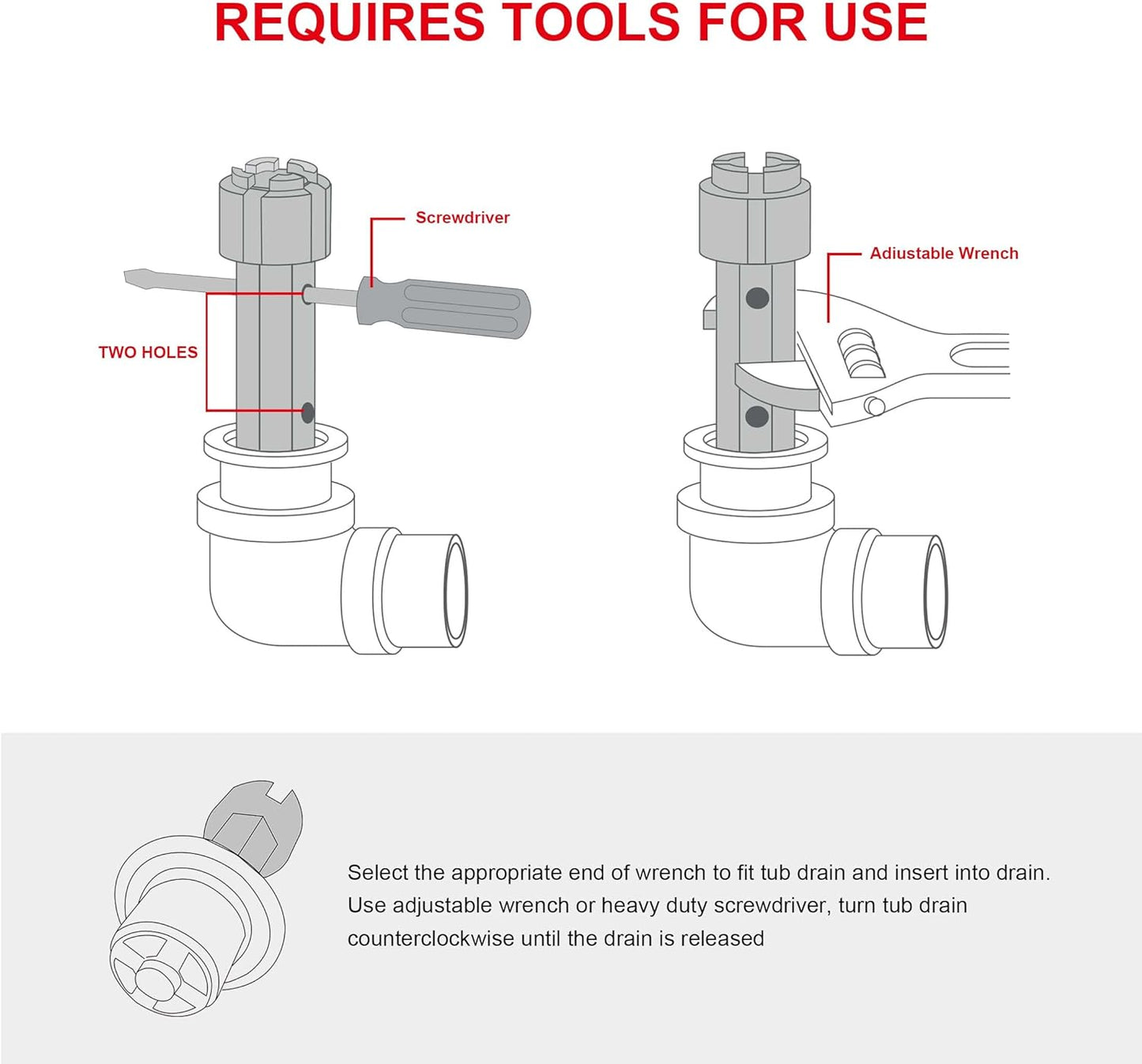 HAUTMEC_Tub_Drain_Remover_Wrench_Tool_Heavy_Duty_Aluminum_Shower_Bathtub_Drain_Removal_Tool_PL0030