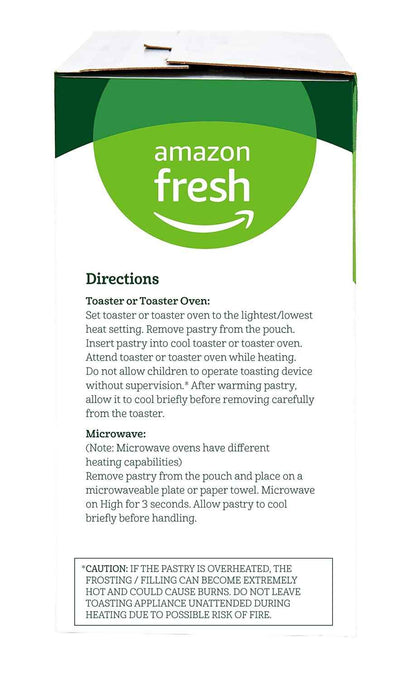 Amazon Fresh Toaster Pastries Variety 20.4 OZ