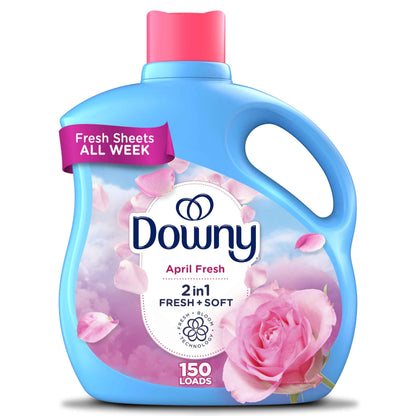 Downy Soft, 2 in 1 Soft and Fresh Liquid Fabric Softene, Fabric Conditioner Liquid provides softness and freshness for fabrics