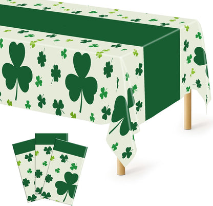 QZYL_3_Pack_St_Patricks_Day_Decorations,_108"_X_54"_St_Patricks_Day_Tablecloth,_Disposable_Plastic_Shamrock_Green_Tablecloths_Grass_Table_Cover,_Irish_Holiday_Table_Cloth_for_Shamrock_Party_Supplies