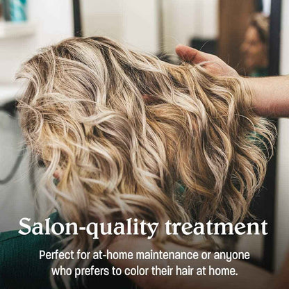 Malibu C Blondes Wellness Remedy - Removes Discoloration from Bleached, Highlighted or Natural Blonde Hair + Restores Vibrance and Shine with Vitamin C Complex
