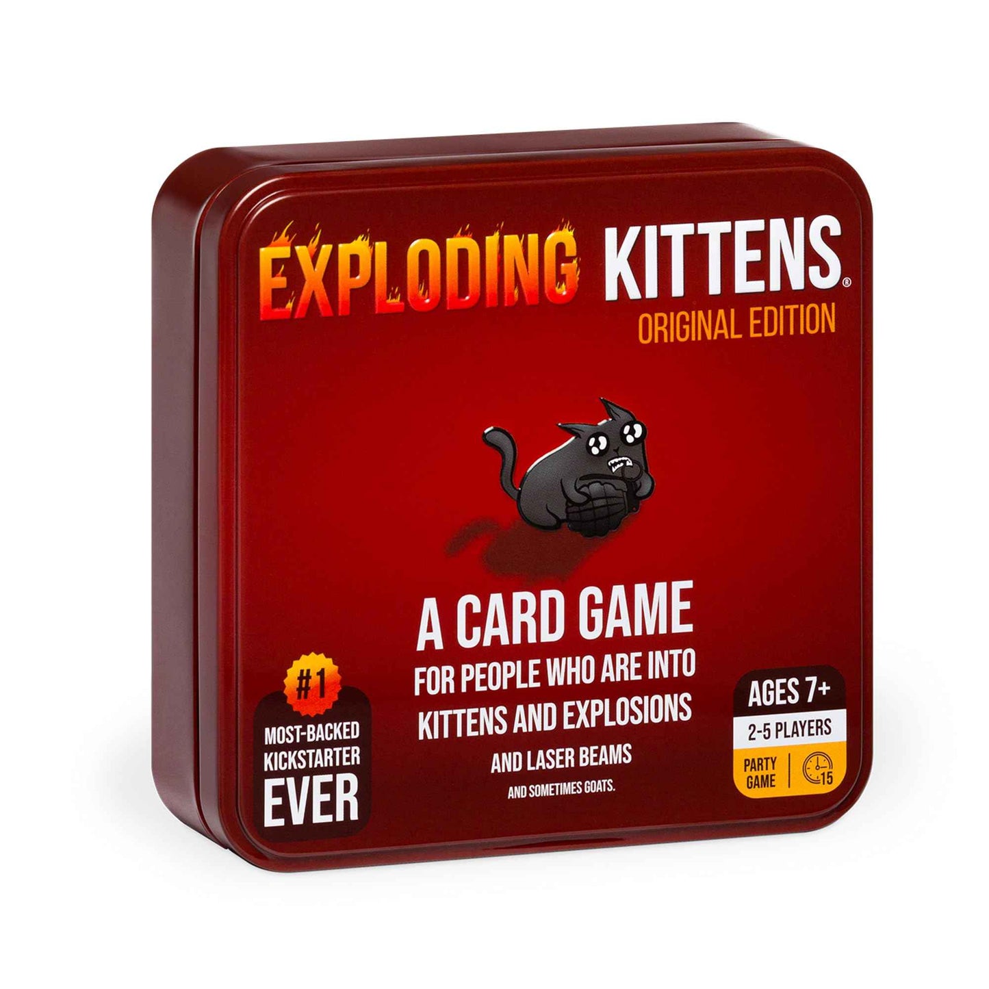 Exploding Kittens Party Pack - 2-10 Players - Ages 7+ - 15 Minutes to Play - Party & Family Card Game for Kids & Adults