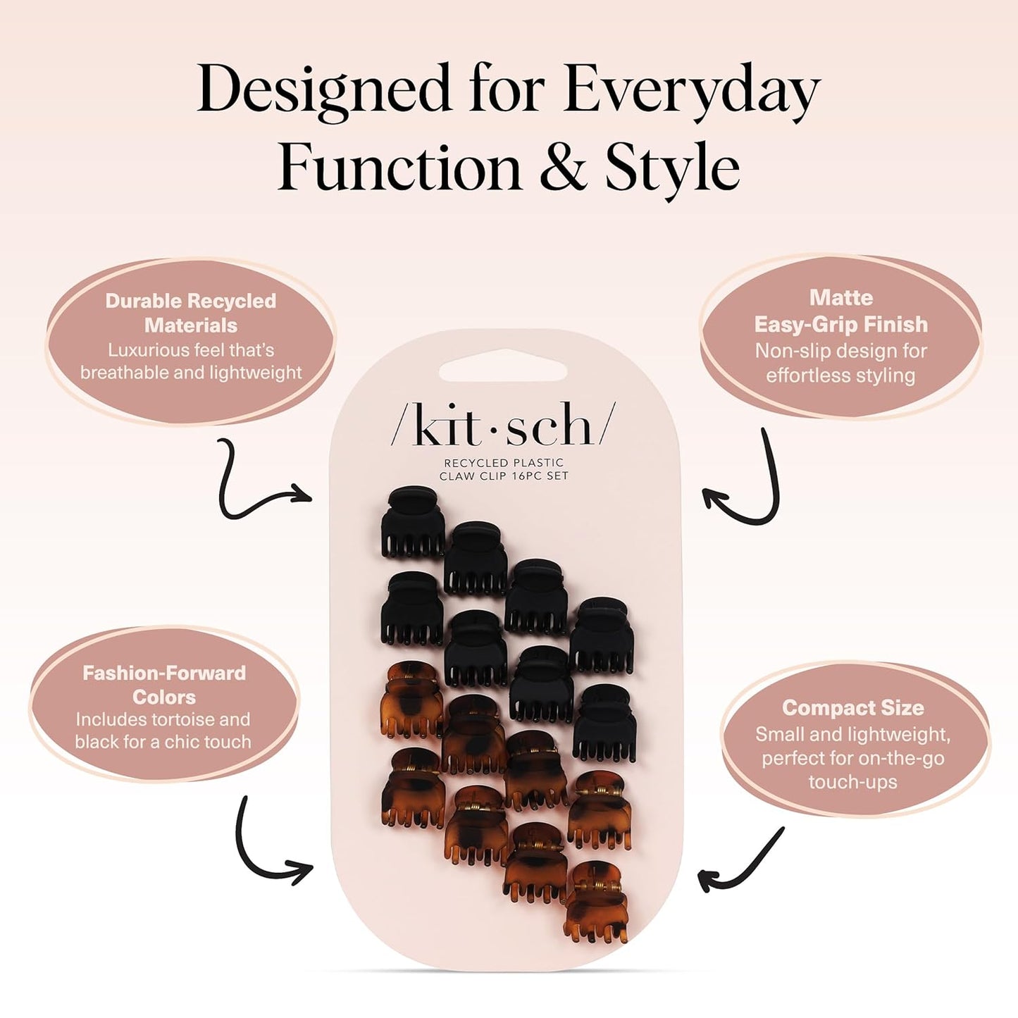 Kitsch_Mini_Claw_Clips_for_Women_-_Stylish_Small_Hair_Clips_for_Kids_|_Stays_In_Place_Without_Pulling_or_Snagging_|_Durable_&_Sturdy_Plastic_|_Ideal_Gifts_for_Women_-_Tortoise_&_Black,_16_Pcs