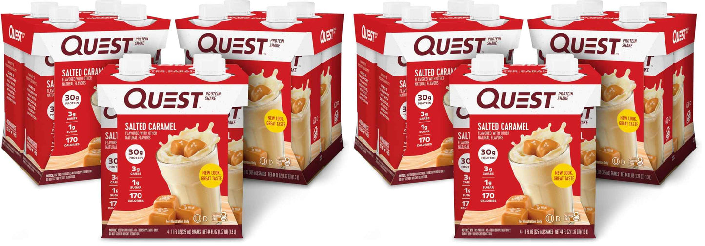 Quest Nutrition Ready to Drink Protein Shake, 30g Protein, 3g Net Carbs, Gluten Free, Keto Friendly