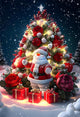 Flower Christmas Tree