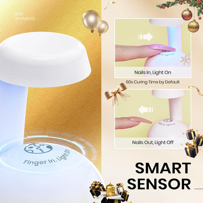 Beetles_Mini_Uv_Light_for_Gel_Nails_Flash_Curing_Innovative_with_Smart_Sensor_for_Easy_and_Fast_Extension_System,_Portable_Manicure_Uv_Led_Light_for_Gel_Nail_Polish_Diy