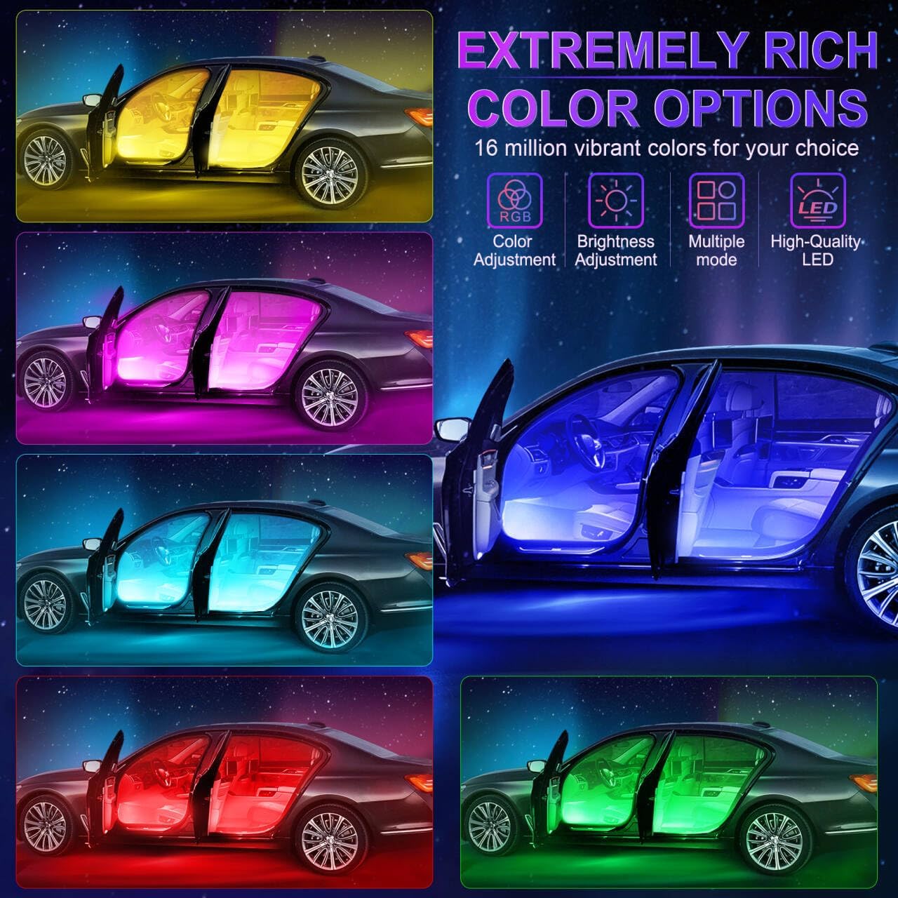 LivTee_Accent_Interior_Car_Lights,_Smart_Car_Interior_Lights_with_App_Control,_RGB_LED_Lights_with_Music_Mode_and_DIY_Mode,_2_Lines_Design_LED_Lights_for_Cars_with_Charger,_Car_Accessories_for_Women_Men
