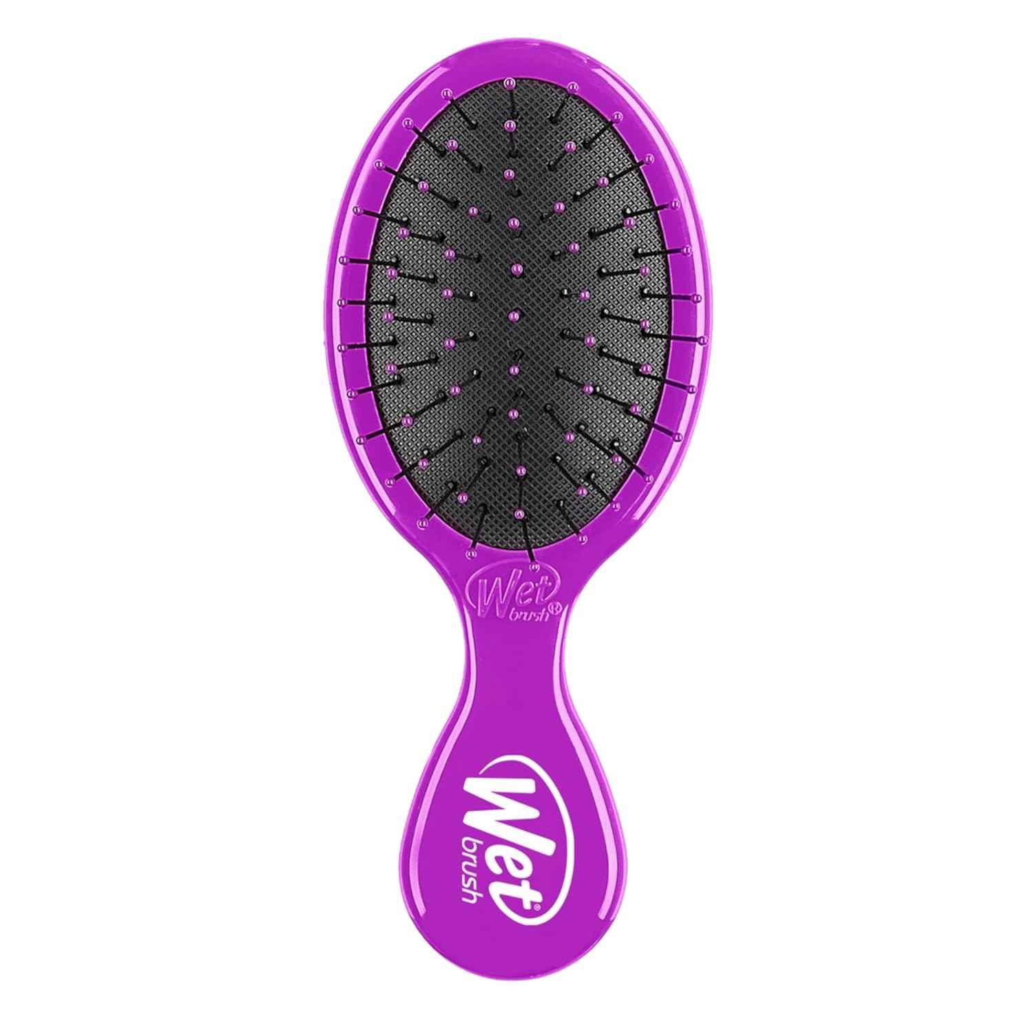 Wet Brush Mini Detangler Hair Brush, Detangling Travel Hair Brush - Ultra-Soft IntelliFlex Bristles Glide Through Tangles with Ease - Pain-Free - All Hair Types