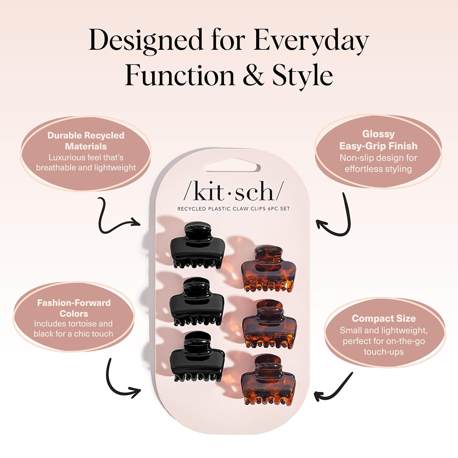 Kitsch_Small_Hair_Clips_for_Women_-_Stays_In_Place_Without_Pulling_or_Snagging_|_Durable_Plastic,_Sturdy_Small_Claw_Clips_|_Ideal_Gifts_for_Women_-_Black_&_Tortoise,_6_Pcs