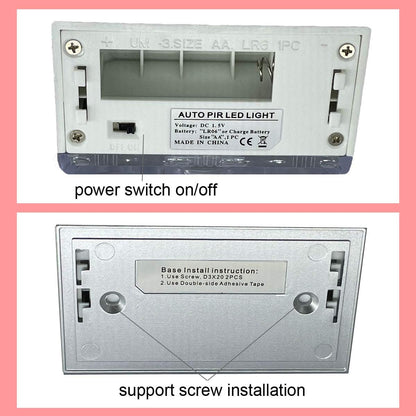 Home_Keyhole_Infrared_PIR_Wireless_Auto_Sensor_Motion_Detector_LED_Light_lamp_for_Kitchen_Hallway_Stairway_Silver