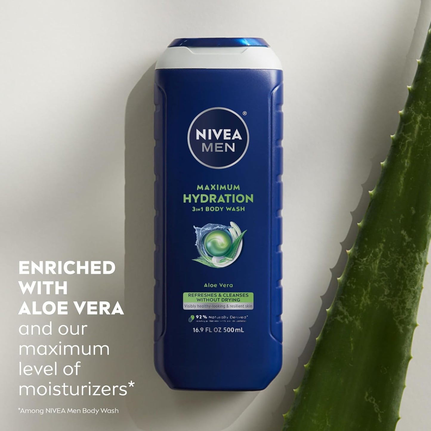 NIVEA_MEN_Maximum_Hydration_Body_Wash_for_Dry_Skin,_Aloe_Vera_Enriched,_3-in-1_Moisturizing_Body_Wash,_Face_and_Hair,_Paraben_Free,_Vegan_Formula,_16.9_Fl_Oz_Bottle,_Pack_of_3