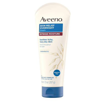 Aveeno_Skin_Relief_Overnight_Intense_Moisture_Cream_with_Triple_Oat_Complex_&_Natural_Shea_Butter,_Therapeutic_Dimethicone_Skin_Protectant_for_Dry_Itchy_Skin_Relief,_Fragrance-_&_Steroid-Free,_7.3_oz