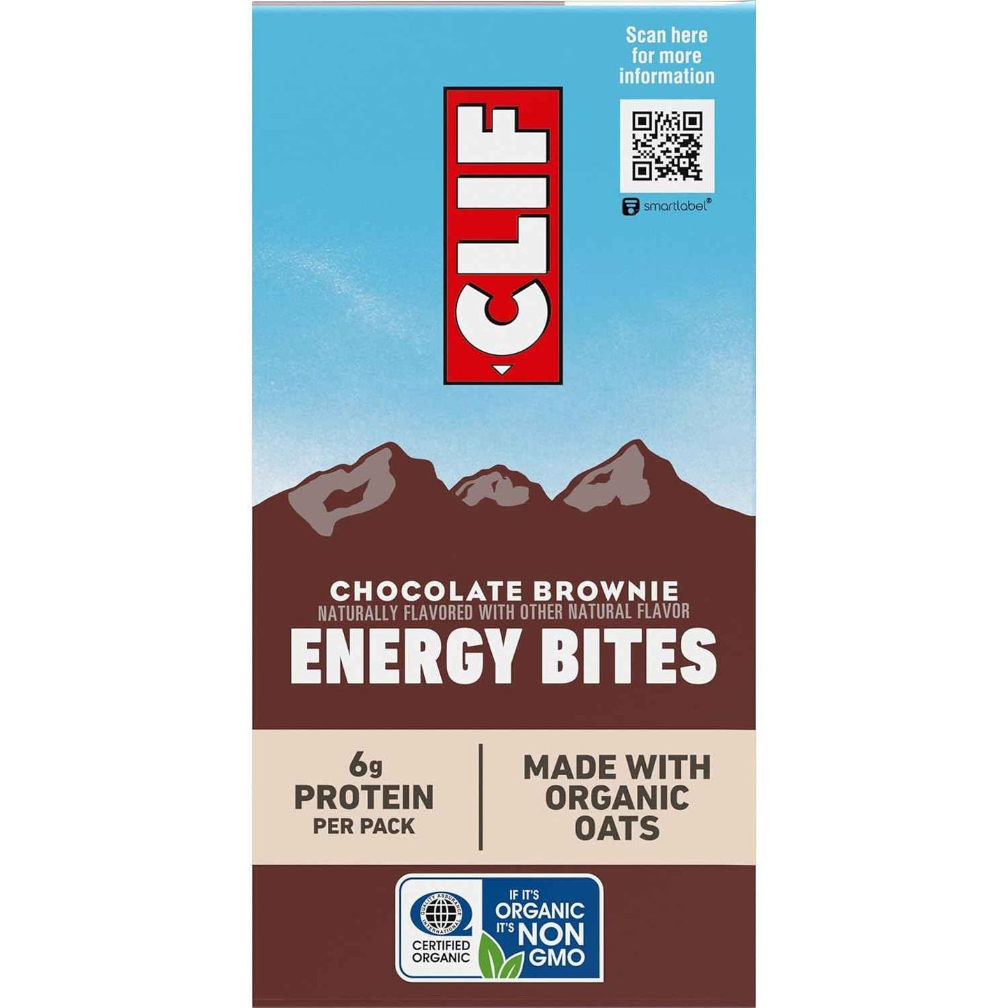 CLIF BAR Energy Bites - Made with Organic Oats - 6g Plant Based Protein - Non-GMO (5 Packs)
