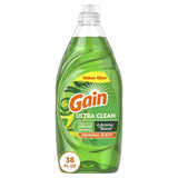 Gain Ultra Liquid Dish Soap, Original Scent, 38 oz.