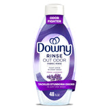 Downy RINSE & REFRESH Laundry Odor Remover and Fabric Softener, Safe on ALL Fabrics, Gentle on Skin, HE Compatible