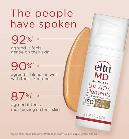 EltaMD_UV_AOX_Elements_Tinted_Face_Sunscreen,_SPF_50,_100%_Tinted_Mineral_Sunscreen_for_Sensitive_Skin_and_Dry_Skin_with_Antioxidants,_1.7_oz_Pump