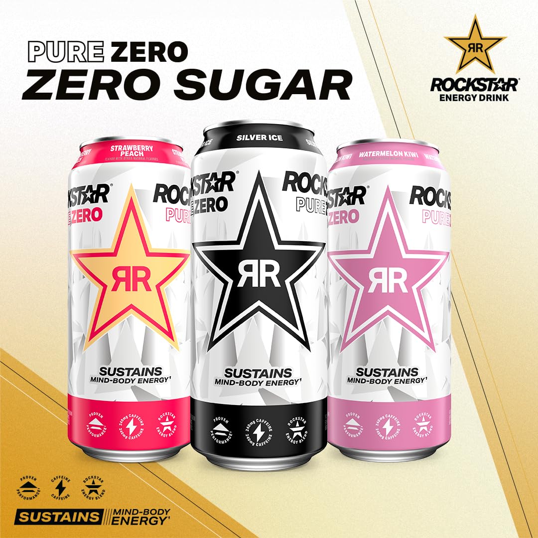 Rockstar_Pure_Zero_Energy_Drink,_Silver_Ice,_0_Sugar,_with_Caffeine_and_Taurine,_16oz_Cans_(Pack_of_12)_(Packaging_May_Vary)
