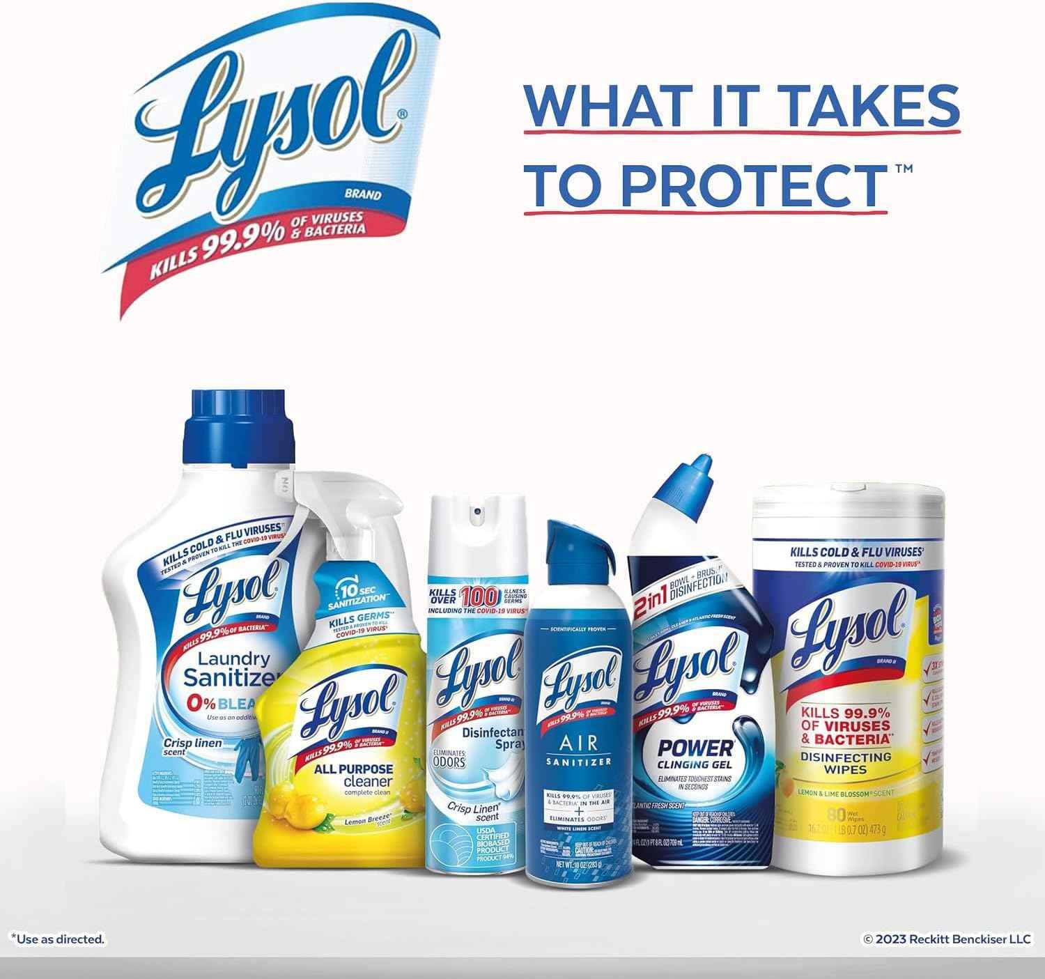 Lysol Click Gel Automatic Toilet Bowl Cleaner, Toilet Gel Stamp, Toilet Freshener, Bathroom Essentials