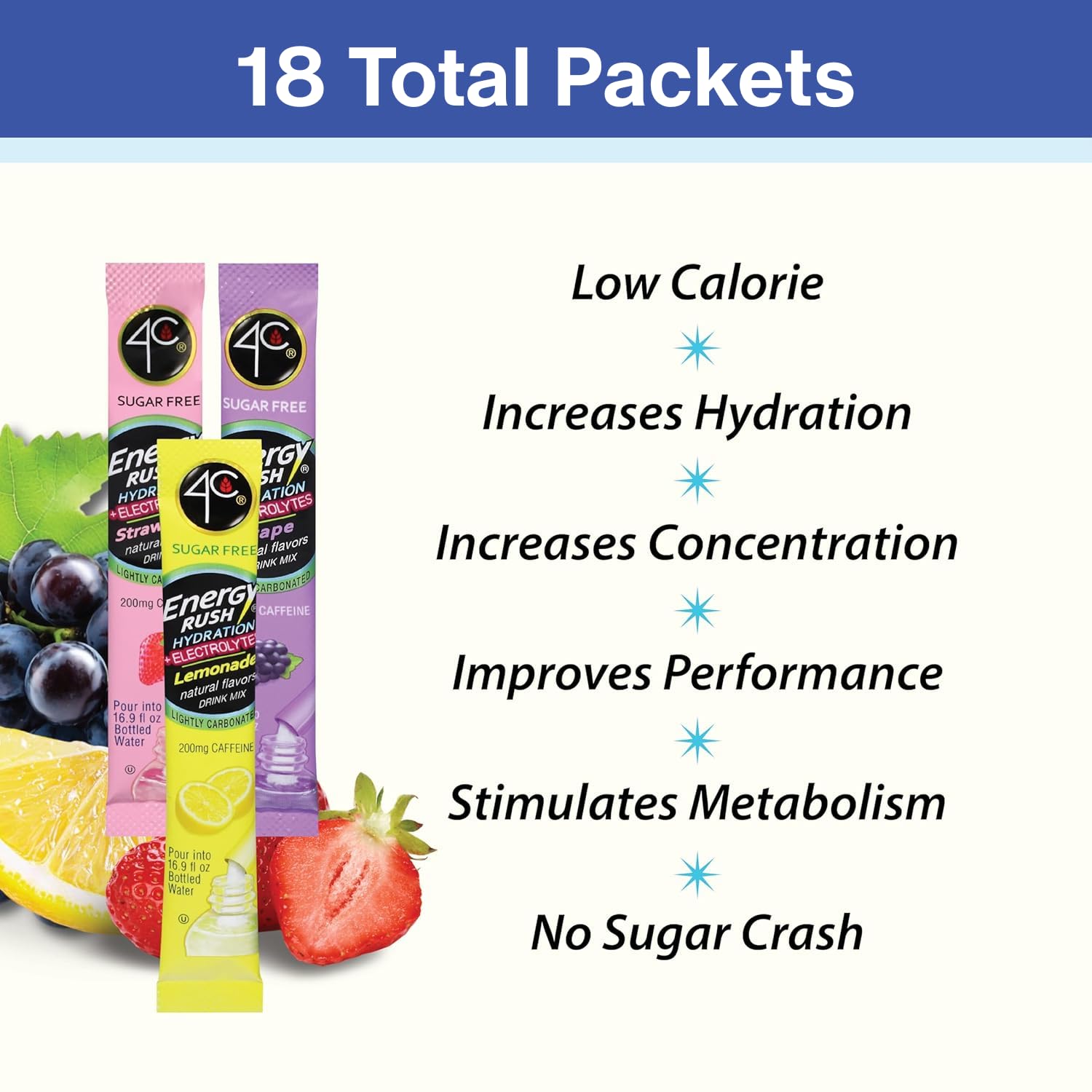 4C_Energy_Rush_PSD_with_Electrolytes_18ct_Variety_Pack_Stix_(Lemonade/Strawberry/Grape_-_6_of_each_stix)