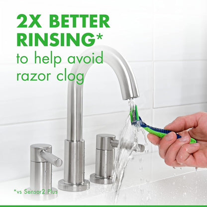 Gillette_Sensor3_Sensitive_Men's_Disposable_Shaving_Razors,_12_Count
