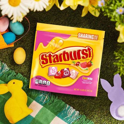 STARBURST FaveREDS Fruit Chews Candy, Chewy Candy, 15.6 oz Sharing Size Bag