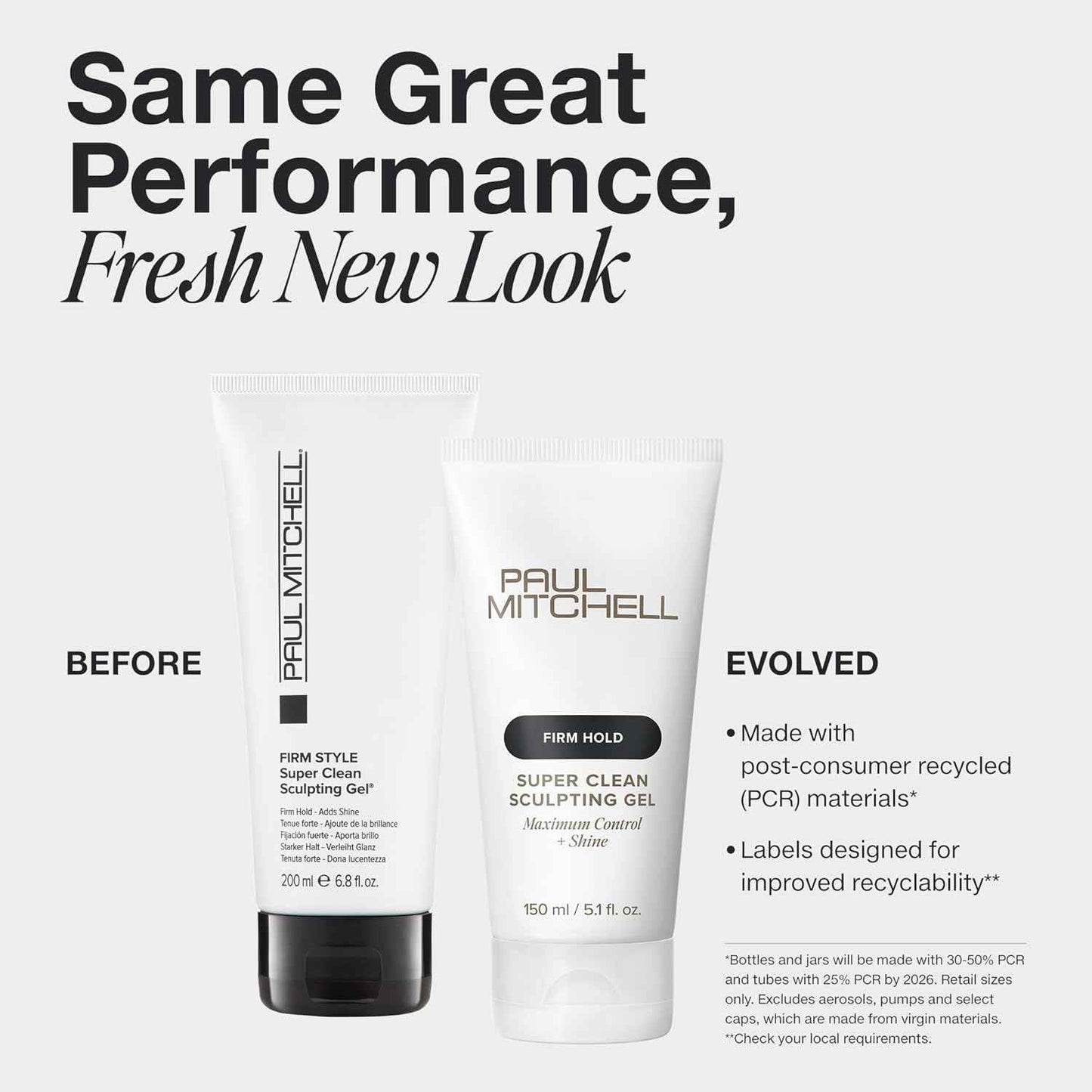 Paul Mitchell Super Clean Sculpting Gel, Firm Hold, High Shine Finish Hair Gel, For All Hair Types