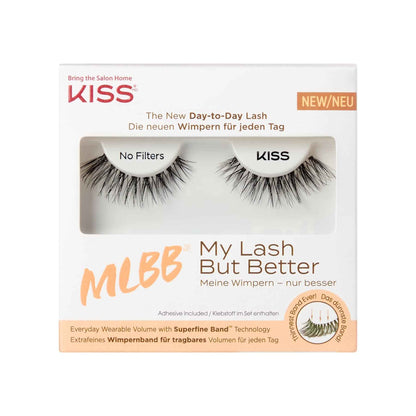 KISS My Lash But Better, False Eyelashes, 12mm, Includes 1 Pair Of Lash, Easy to Apply, Reusable Lash Clusters