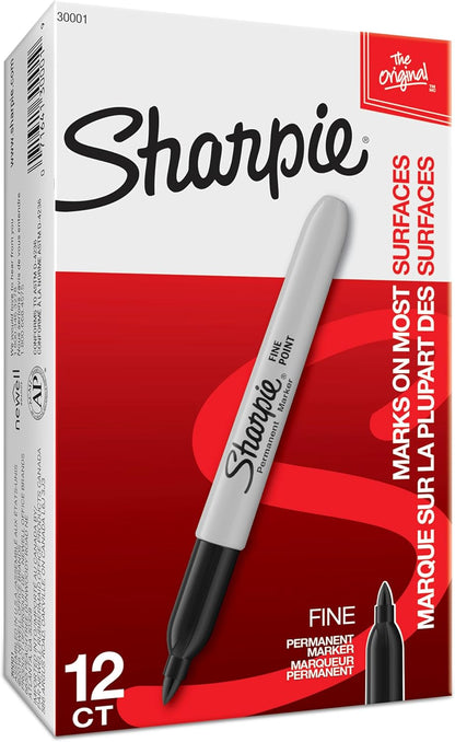 Sharpie_Permanent_Markers,_Fine_Tip,_Black,_12_Count_-_Office_Supplies,_Quick_Drying,_Fade_Resistant,_For_Wood,_Plastic,_Paper,_Metal,_And_More