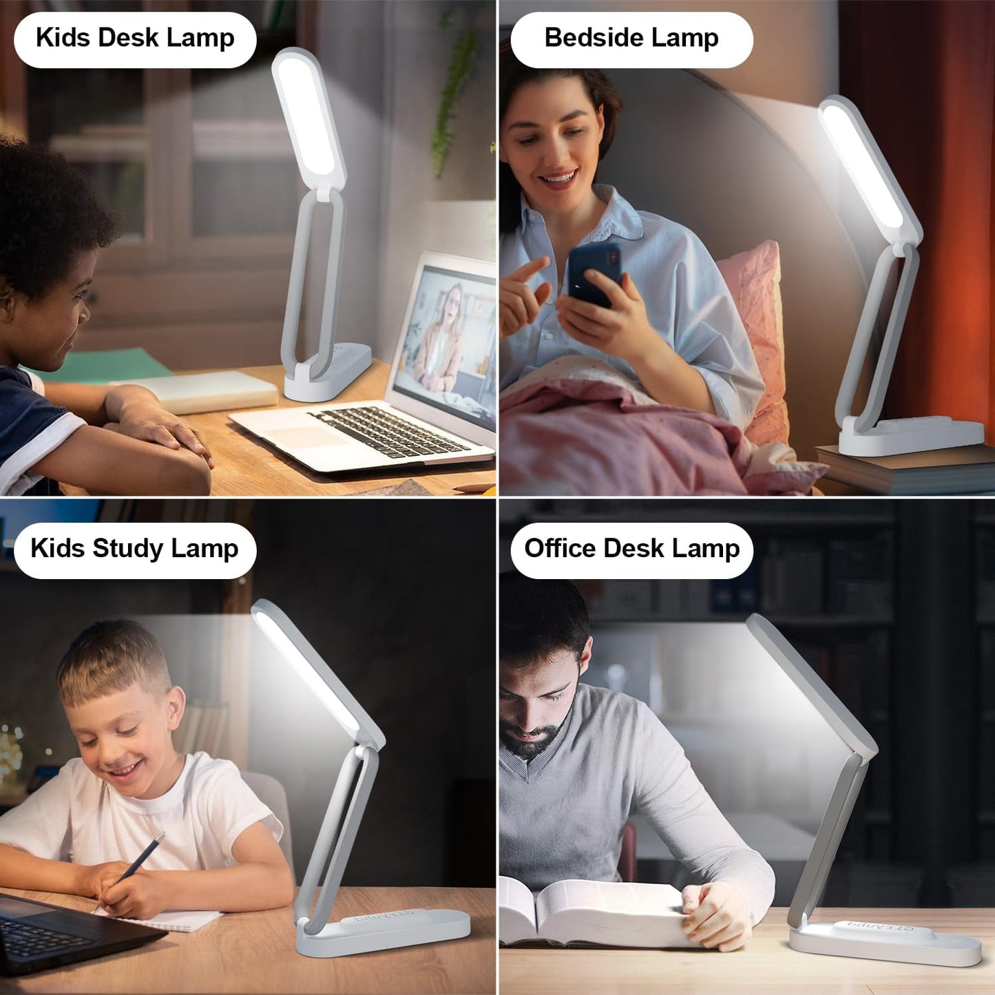 LED_Desk_Lamp_for_Office_Home_&_Battery_Operated_Lamp_Rechargeable_Lamp_Foldable_&_Portable_Light,_LED_Desk_Light_Strip,_3_Brightness_Dimmable_Small_Desk_Lamp_Wireless_Reading_Lamp_(White)
