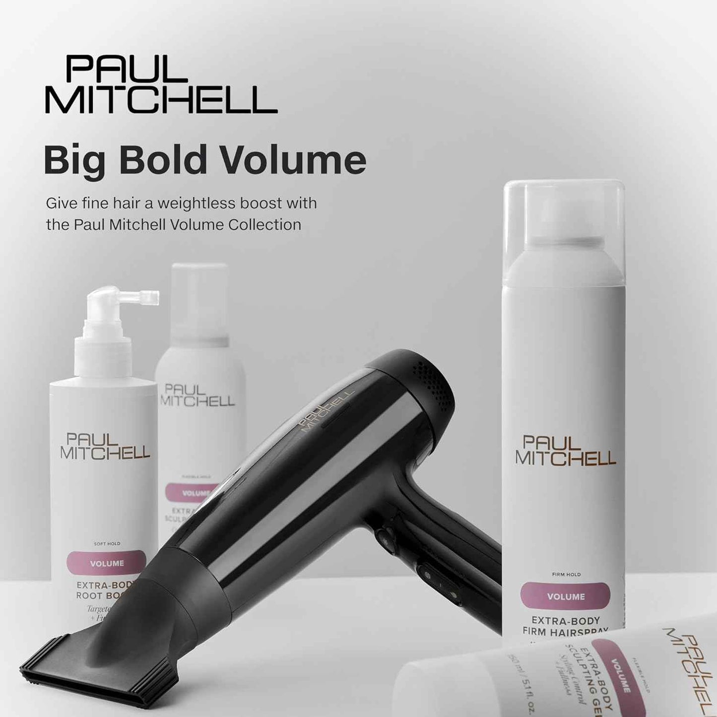 Paul Mitchell Extra-Body Sculpting Gel, Adds Fullness + Styling Control, For Fine Hair