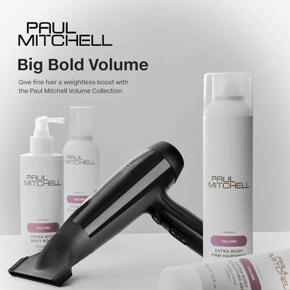 Paul Mitchell Extra-Body Sculpting Foam, Adds Fullness, Touchable Finish, For Fine Hair