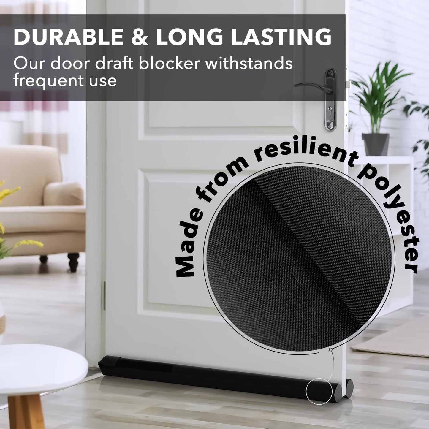 Everlasting_Comfort_2_Sided_Under_Door_Draft_Stopper_for_Bottom_of_Doors_-_Quick_Install,_Keeps_Heat_In_&_Cold_Air_Out_-_Sound_Proofing_Foam_Strip_Gap_Filler,_Noise_Blocker_for_Interior_-Fits_30"-36"W
