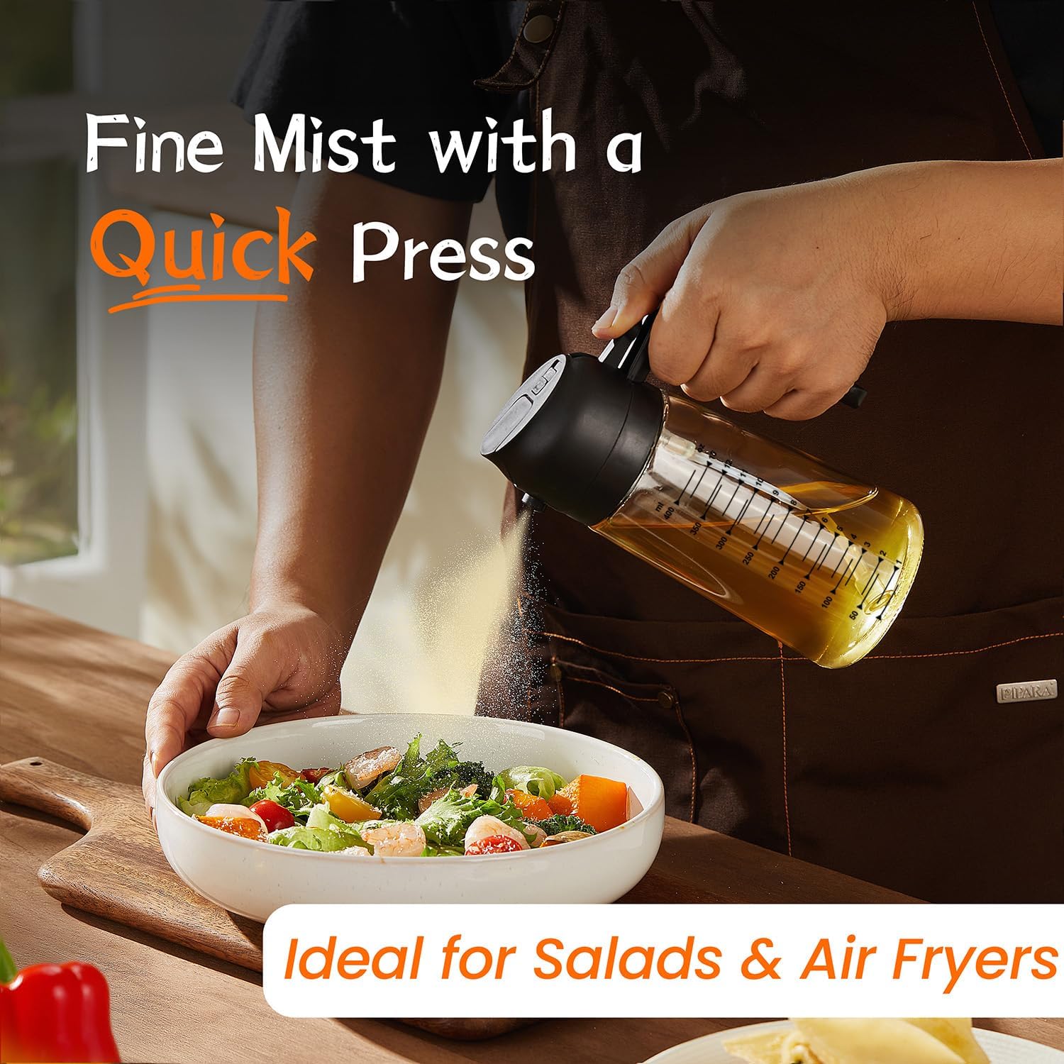 TrendPlain_16oz/470ml_Glass_Olive_Oil_Sprayer_for_Cooking_–_2_in_1_Olive_Oil_Dispenser_Bottle_for_Kitchen_Gadgets_and_Air_Fryer_Accessories,_Salad,_BBQ_-_Black