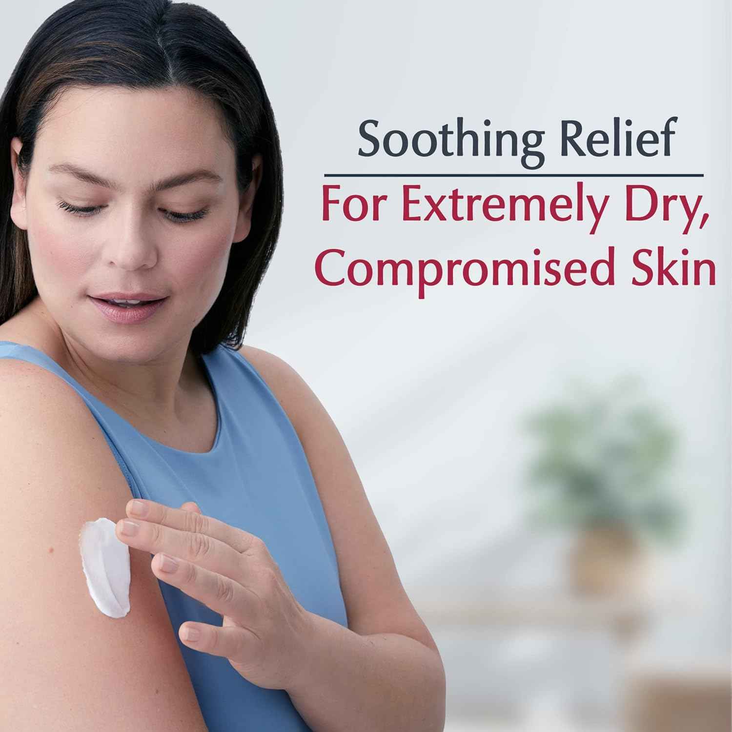 Eucerin Original Healing Cream, Unscented Body Cream for Extremely Dry, Sensitive and Compromised Skin, Emollient Enriched Body Moisturizer