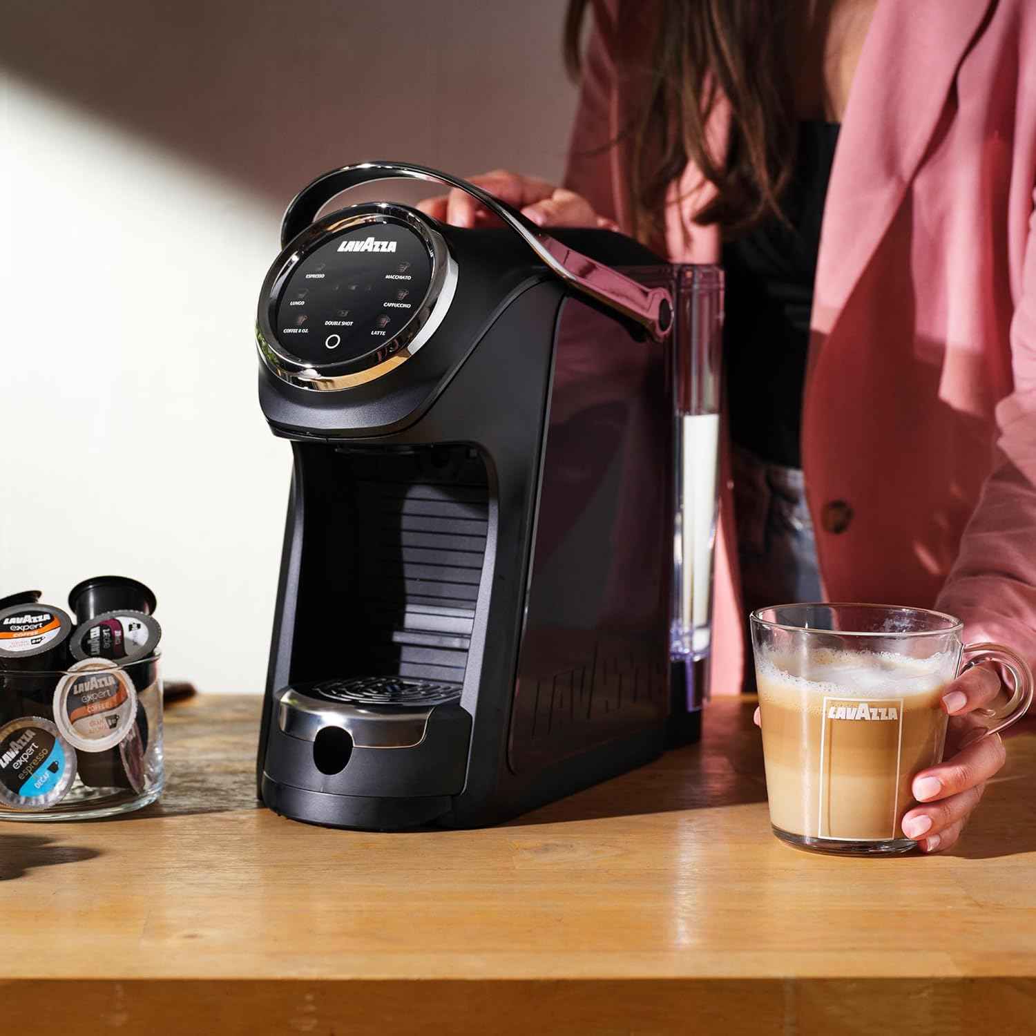 Lavazza Capsules, Medium Roast, 100% Arabica, Compatible with Own Classy Machines