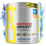 C4 Ripped Sport Pre Workout Powder - NSF Certified for Sport + Zero Sugar Preworkout Energy Supplement for Men & Women - 135mg Caffeine + Weight Loss - 30 Servings