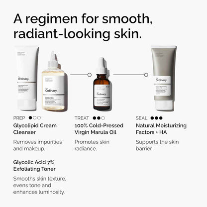 The Ordinary 100% Cold-Pressed Virgin Marula Oil, Antioxidant-Rich, Unrefined Oil for Radiant Skin, 1 Fl Oz