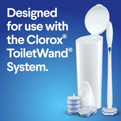 Clorox ToiletWand Disinfecting Refills, Disposable Wand Heads, 30 Count