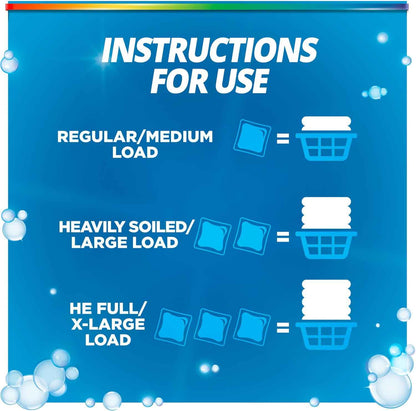 Purex Advanced Oxi with Odor Fighter Laundry Detergent Pacs, Pre Measured Pacs