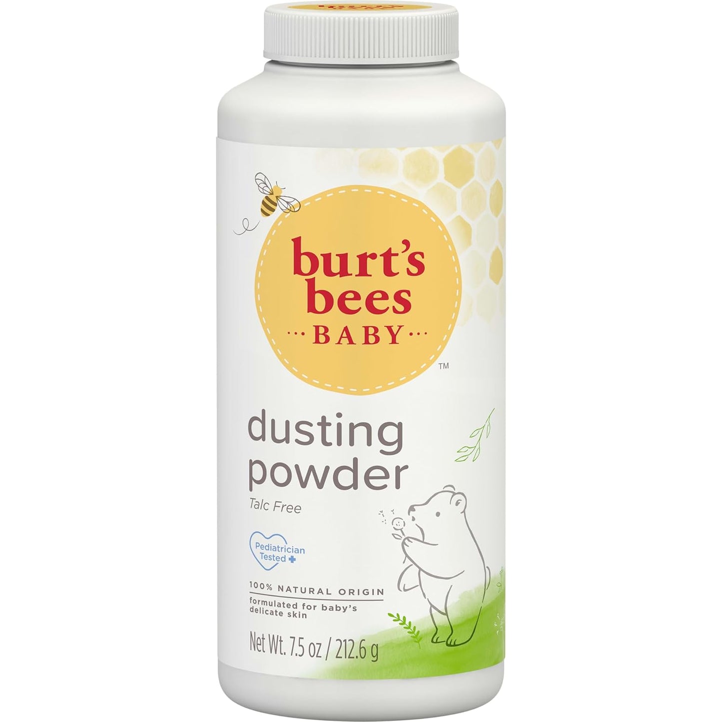 Burt's_Bees_Baby_Dusting_Powder,_100%_Natural_Origin_Baby_Powder_Talc-Free,_7.5_oz._Bottle